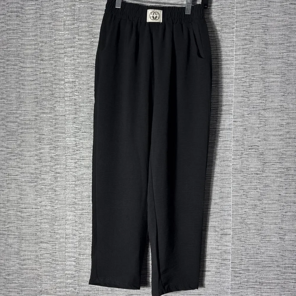 4 for $12 Kids Girls Light Lounge Pants, Black, Medium - Picture 1 of 6